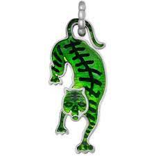 Gucci Tiger Charm Anhanger Aus Silber 170 Liked On Polyvore Featuring Men S Fashion And Green Tiger Jewelry Charm Necklace Silver Tiger Pendant