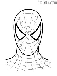 Clique nas imagens abaixo, a imagem irá abrir no tamanho original; Homem Aranha Para Imprimir E Colorir