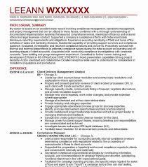 Client financial management (cfm) is part of corporate functions responsible for delivering business advisory services to accenture client teams throughout the lifecycle of a contract. Client Financial Management Analyst Resume Example Company Name Chantilly Virginia