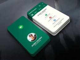 Whatsapp Business Card Examples Of Business Cards Business Card Design Cool Business Cards