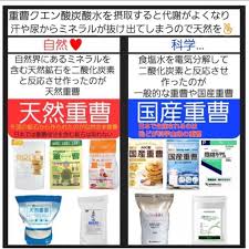 天然 重曹 と 国産 重曹 の 違い