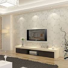 T Non Woven Wallpaper Modern Brief Pearl Silver Bird Nest Tv Background Wall Wallpaper Inwallpapers From Wallpaper Living Room Living Room Designs House Design