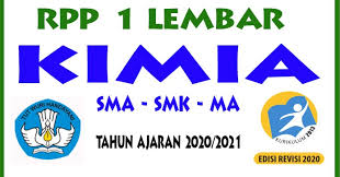 Materi kimia kelas 12 kurikulum 2013. Rpp 1 Lembar Kelas 12 Pelajaran Kimia Sma Kurikulum 2013 Revisi Tahun Ajaran 2020 2021 Masbabal Com