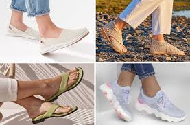 Caicj98 Tennis Shoes Womens Women'S Slip On Flat Shoes Comfortable Knit  Loafers Lightweight Nurse Walking Sneakers,Black - Walmart.Com