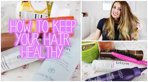 This is especially true for people who color their hair, as overwashing can dull it doesn't take a lot of effort to keep your hair healthy and vibrant — in fact, you may well be doing too much. Top 5 Tips How To Keep Your Hair Healthy Vlogwithkendra Youtube