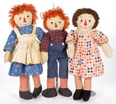 Raggedy ann boy doll clearance