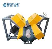 Double Blades Mighty Stone Veneer Saw corner Cutting Machine ...