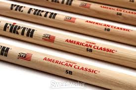 Vic Firth American Classic 4 For 3 Drumstick Value Pack 5b