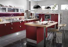 Envie de changer de cuisine ? Cuisine Tandem Bordeaux Mat Envie De Rouge Profitez De Nos Assortiments Tel Que Ce Model Tandem Acco Deco Cuisine Rouge Meuble Cuisine Amenagement Cuisine