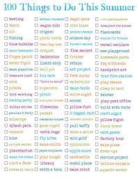 100 Things To Do This Summer With Your Kids Summer Activities Summer Fun Summer Bucket Lists