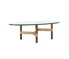 Uttermost 24338 vitya glass coffee table. Helix Coffee Table Oval Architonic