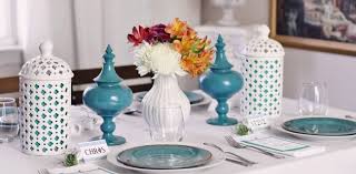 If you are planning your party for night candles and string lights create a beautiful and relaxing atmosphere. Greek Themed Dinner Party