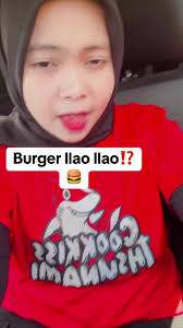 burger llaollao🍔 #contentpelik #babypancake #bingsu #cromboloni #cook...