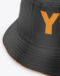 Download Bucket Hat Mockup In Apparel Mockups On Yellow Images Object Mockups