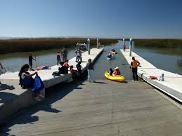 The easiest way to access the trail is via the alviso marina county park. Alviso Marina County Park Bay Water Trail