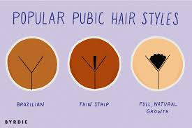 what are the most popular pubic hair styles