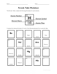 Periodic Table Worksheets Chemistry Worksheets Science Worksheets Chemistry Periodic Table