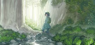 1920x1080 anime, landscape, torii, sun rays, forest, asian architecture, steps, trees wallpaper hd. Free Download Kawashiro Nitori Walking Forest Plants Tree Touhou Anime Anime 2317x1094 For Your Desktop Mobile Tablet Explore 23 Anime Forest Wallpaper Background Forest Anime Anime Background Forest Anime Forest Wallpaper