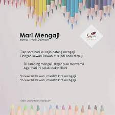 Pin Oleh Cicih Mandar Iriani Di Sing A Song Lagu Lirik Lagu Agama