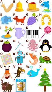 An alphabet is a set of letters or symbols that we use to represent the basic speech sounds of a language in writing. Back To School A Set Of Vector Representing Alphabet A To Z Dictionary For Kids Tasmeemme Com