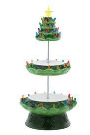 Maybe you would like to learn more about one of these? Mrchristmas Nostalgic Tree Tiered Plate Green Reviews Wayfair