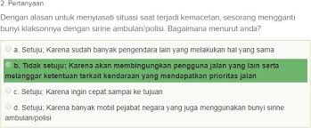 Contoh Soal Ujian Teori Sim A Dgn Kunci Jawaban Oktober 2020