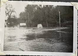 Images my Grandmother took of the great Flood in 1955