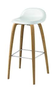 Gubi Gubi Stool In Hirek With Oak Wood Base By Komplot Design Wooden Bar Stools Bar Table Sets Wooden Bar