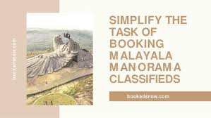 Images , videos and stories in the tikis about malayala. Simplify The Task Of Booking Malayala Manorama Advertisement