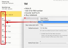 Create A Bullet Journal On Your Mac With Reminders Calendar Or Notes Creating A Bullet Journal Apple Notes Notes