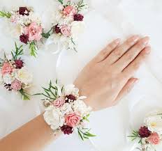 Pink White Flower Wrist Corsage Blush Bridesmaid Corsage Wedding Corsage Pale Pink Corsage Flower W In 2020 Corsage Wedding Bridesmaid Corsage Prom Flowers Corsage