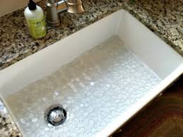 porcelain farmhouse kitchen sink