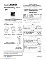 Have you wondered how to install and wire a remodel halo. Heath Zenith Sl 4133 Or Heath Shaker Cove Mission Style 150 Degree Motion Sensing Decorative Security Light Manuals Manualslib