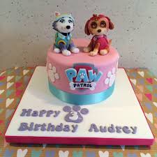 Girly Paw Patrol Birthday Cake Skye Everest Paw Patrol Birthday Cake Girls Paw Patrol Cake Paw Patrol Cake