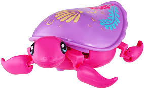 Amazon Com Little Live Pets Lil Turtle Interactive Moves Like A Real Turtle Swims In Water And Walks On Land Sandy 26206 Toys Games