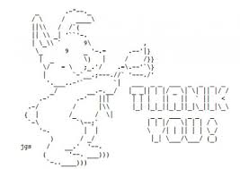 How do find these ascii birthday art? Ascii Text Art For Sending A Thank You Friendship Appreciation And Gratitude Ascii Art Text Art Text Message Art