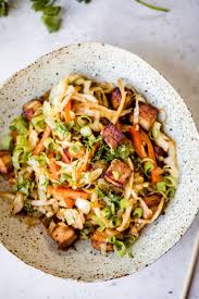 Vegan Egg Roll In A Bowl Ambitious Kitchen Recipe Vegan Egg Rolls Vegan Eggs Fermented Veggies