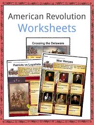 Brief bible timeline history overview. American Revolution Worksheets Facts Timeline Key Battles For Kids