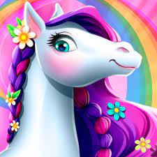 Un juego de recorrido y estrategia para hasta 4 jugadores. Cuidado De Caballos Juego De Belleza De Unicornio Apps En Google Play