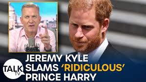 Jeremy Kyle slams 'ridiculous' Prince Harry