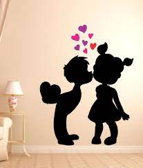 Bible verse wall decals christian quote vinyl wall art stickers religious decor. Impression Wall Cute Love Wall Sticker Buy Impression Wall Cute Love Wall Sticker Online At Best Prices In India On Snapdeal