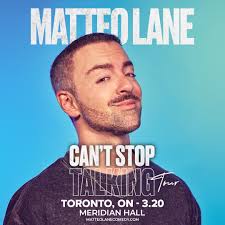 closed] Win 2 tickets to see Matteo Lane live