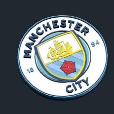 Click the logo and download it! Download Free Stl File Manchester City Fc Logo Template To 3d Print Cults