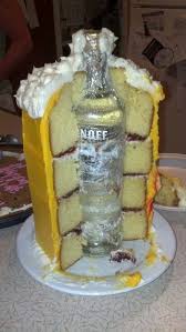 21st Birthday Cake With Liquor Bottle On Top Pin De Linda Breton En Humor Pastel De Cerveza Torta De Cerveza Torta Para Fiesta
