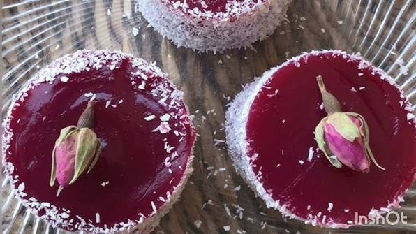 Sour Cherry Turkish Delight