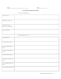 Writing Worksheets Writing Template Worksheets