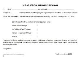 Contoh Surat Kebenaran Contoh Resume