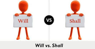 They should be more polite to their neighbor. Perbedaan Shall Vs Will Dalam Bahasa Inggris Beserta Contohnya