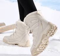 China High Quality High Top Winter Warm Lining Non Slip Snow ...