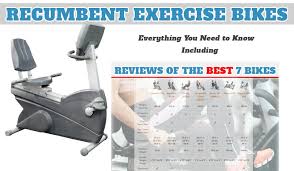 best recumbent exercise bike top 7 exercise bikes reviews